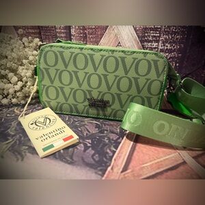 Valentino Orlandi Green Crossbody Bag